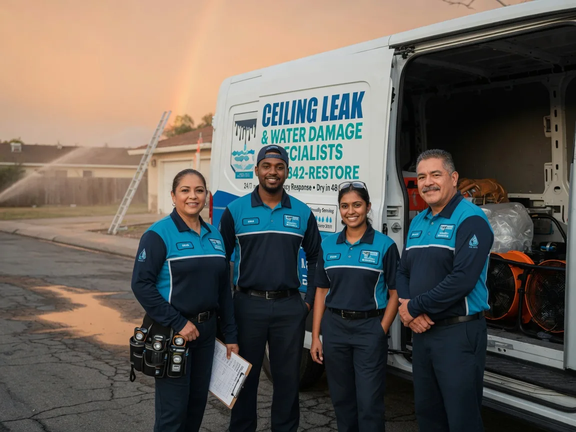 Ceiling Leak Cleanup company in Hingham, WI