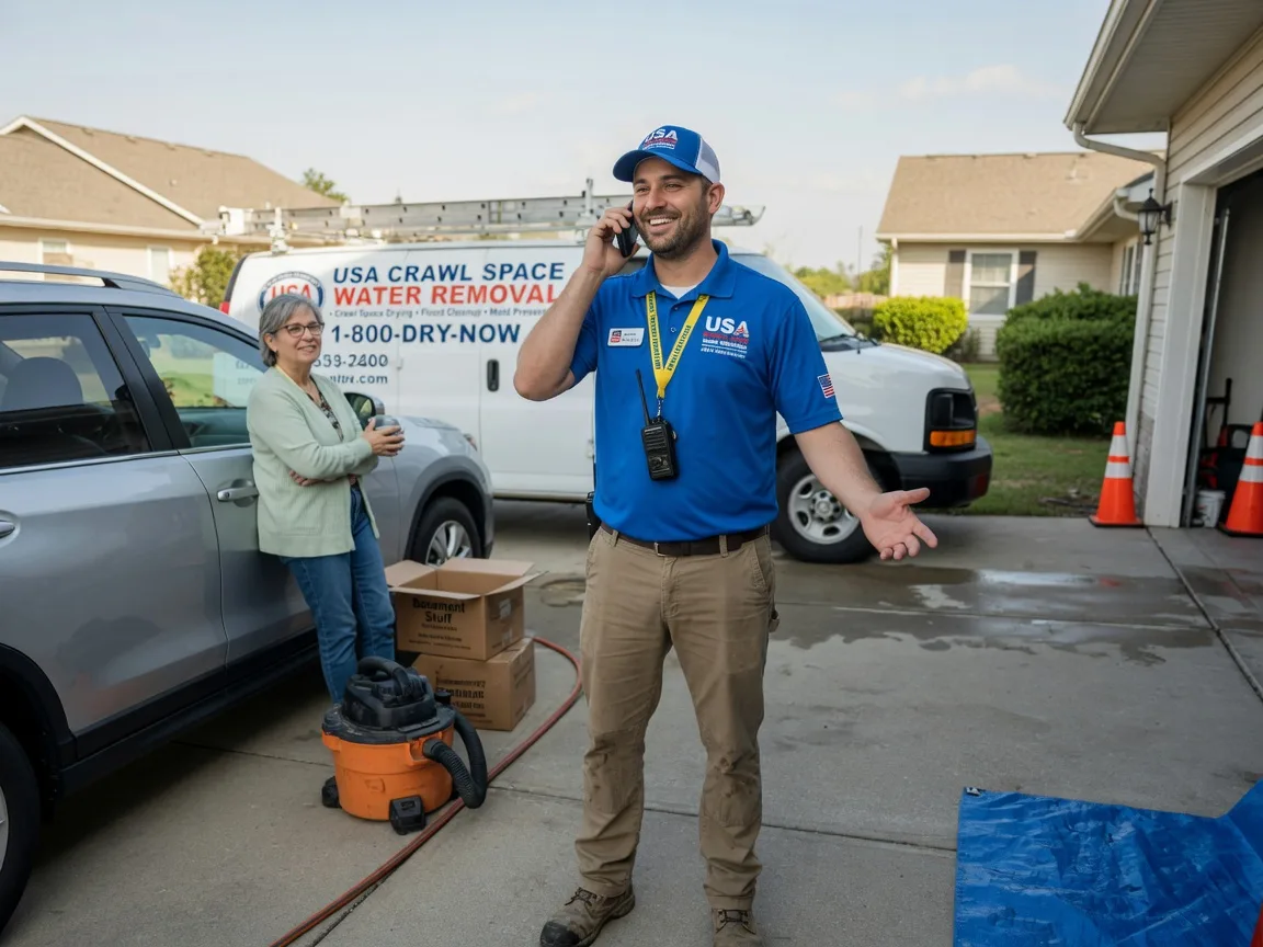 Crawl Space Water Removal Hingham, WI FAQs